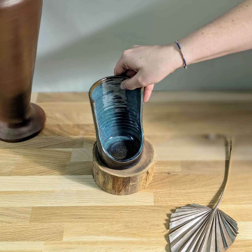 Repose cuillère à notre boutique et notre atelier La Poterie de Sandra and Co à Corseul, en Bretagne