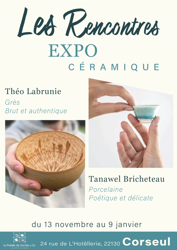 Exposition céramique à Corseul : Rencontre
