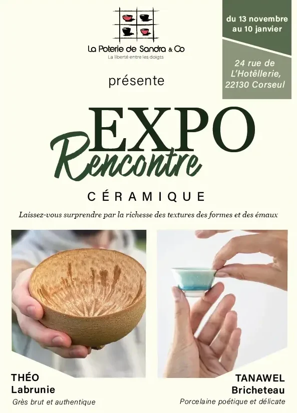 Exposition céramique à Corseul : Les Rencontres